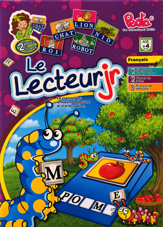 Le Lecteur Jr – Jeu éducatif de lecture et d’orthographe