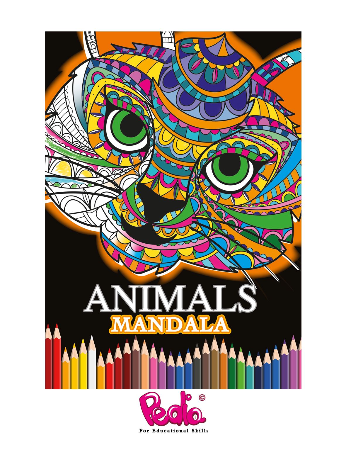 Animals Mandala  – Colouring Book