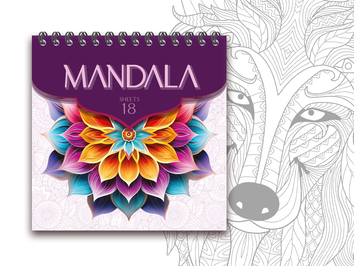 Mandala Giant Colouring Book