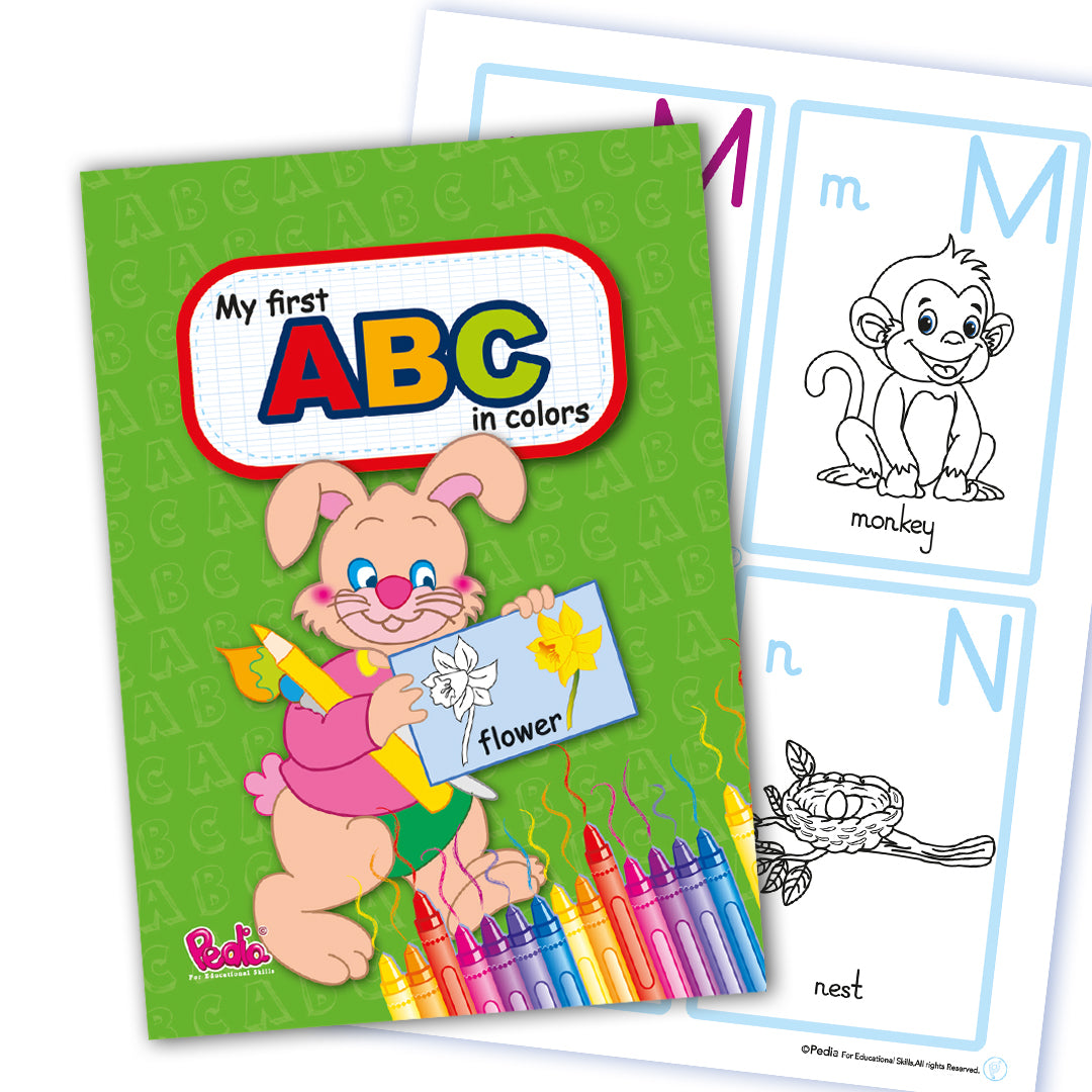My first ABC in colours