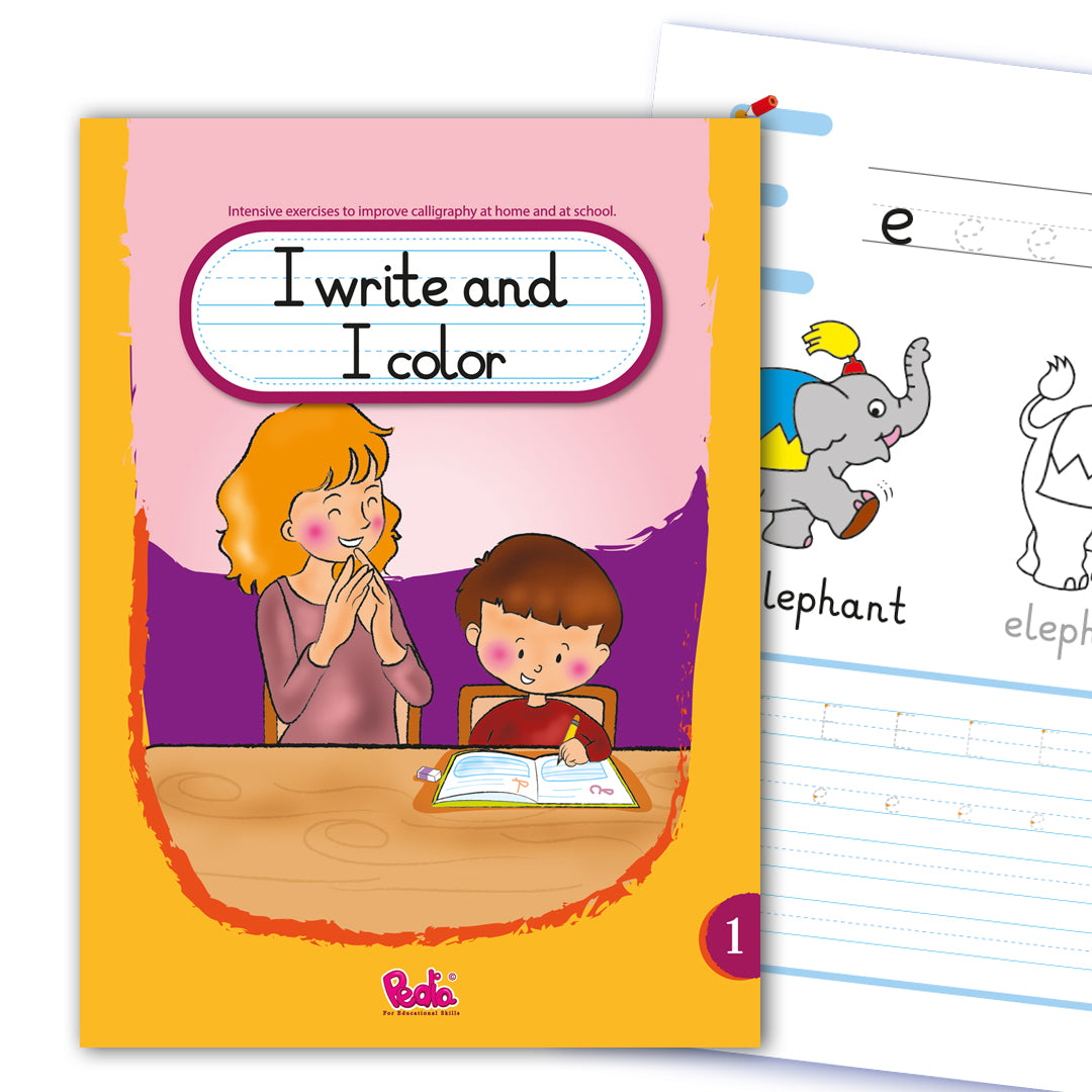 I write and I color
